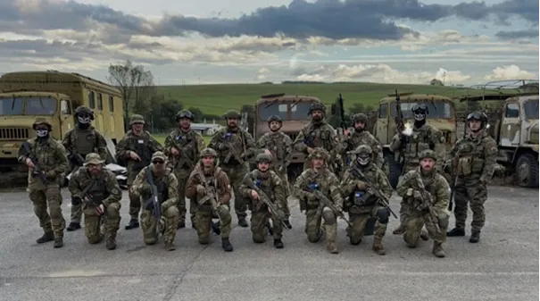 Airsoftový trénink Brigády v Army Parku u Brna, tentokrát ve větším počtu.