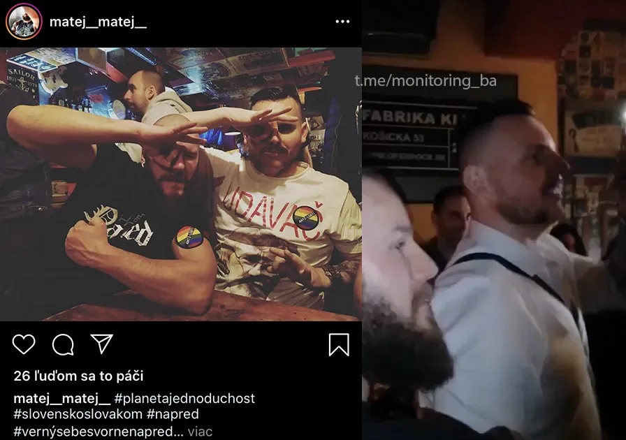 Matej Kundra a Daniel Bombic